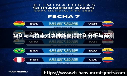 智利与乌拉圭对决谁能赢得胜利分析与预测